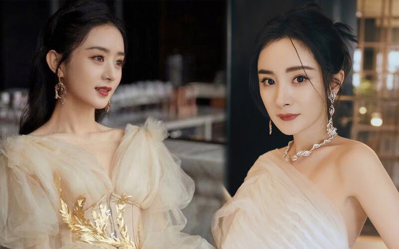 Triệu Lệ Dĩnh - Dương Mịch: 2 tiểu Hoa đán hot nhất Cbiz tưởng không giống mà giống không tưởng - Hình 5