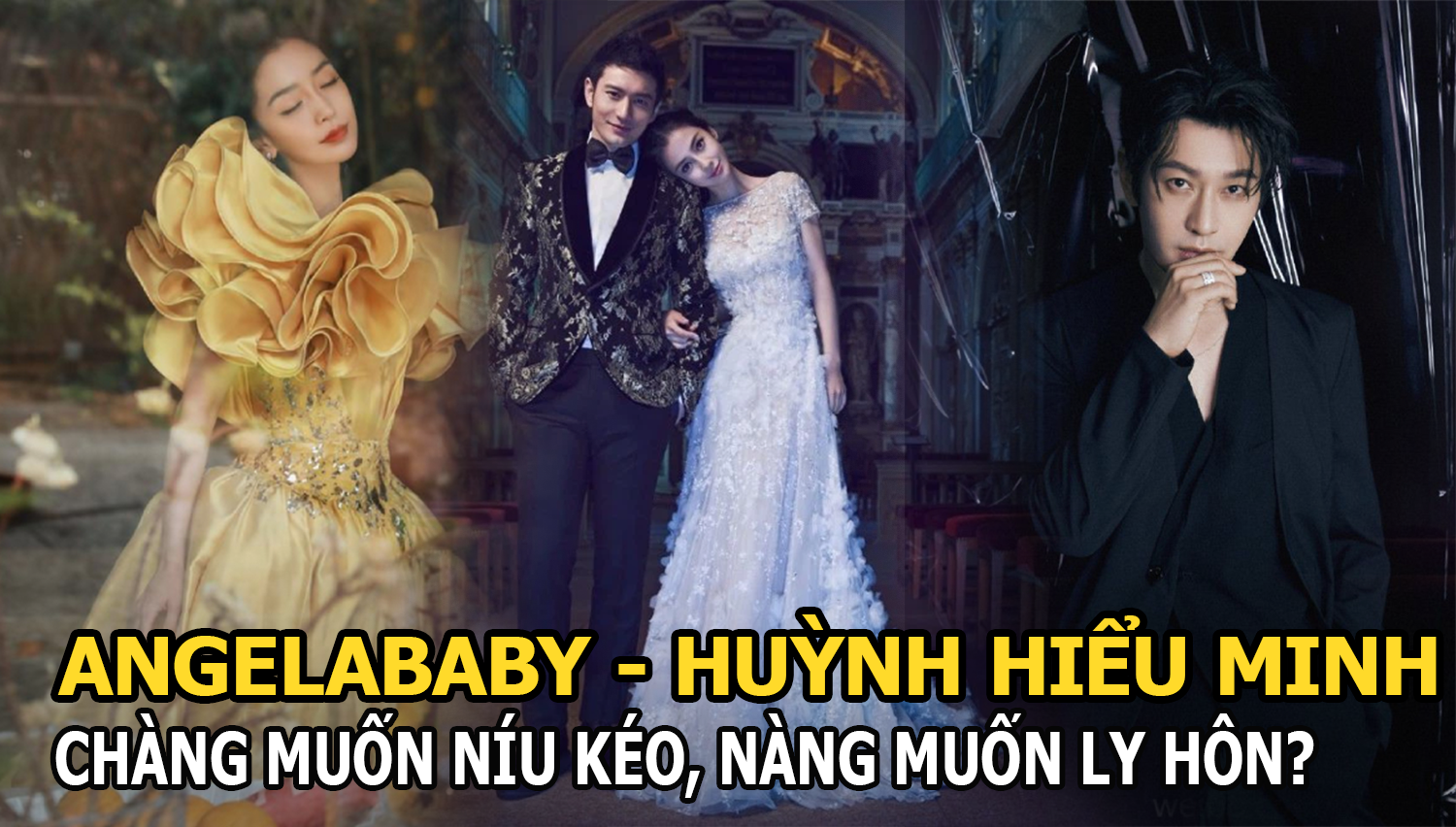 Angela Baby - Huỳnh Hiểu Minh: Chàng muốn níu kéo, nàng nhất quyết ly hôn? - Hình 6