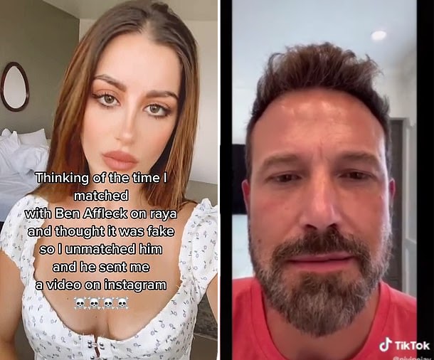 Ben Affleck - The famous rich "Batman" was "beautiful" by Hot girl Nivine Jay, making Netizen laugh out loud - Photo 1