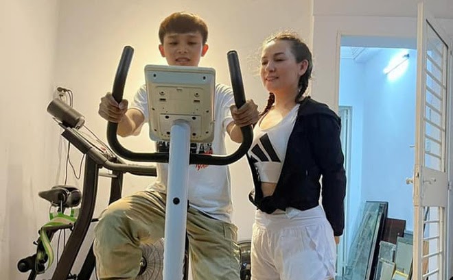 Phi Nhung sends her best wishes to Ho Van Cuong's son: Good exam, be a mother's child, nothing is impossible - Photo 7.