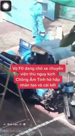 Clip vợ F0 nguy kịch khó thở, chồng bất chấp nguy hiểm hô hấp nhân tạo - Hình 1