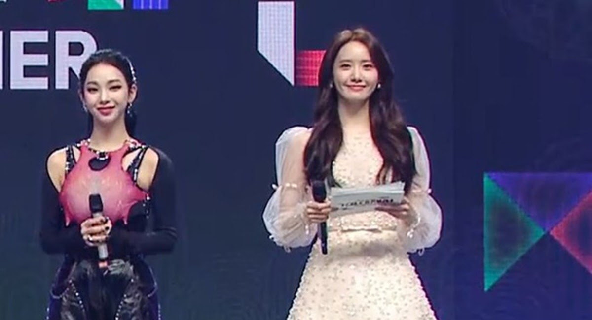 YoonA (SNSD) competes with Karina (aespa), the goddess's beauty, but still loses 1 point to juniors? - Photo 5