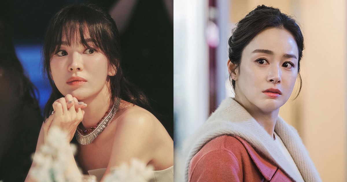 Kim Tae Hee lộ diện sau ồn ào Bi Rain ngoại tình, nhan sắc gây tranh cãi, Song Hye Kyo bị réo tên - Hình 7