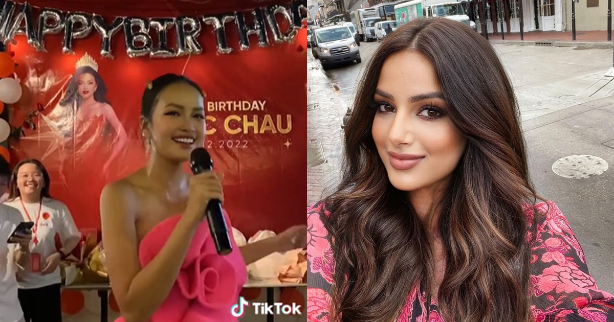 Ngọc Châu cầm mic làm ca sĩ, mở cả show ca hát, Miss Universe 2021 khoe sắc vóc hậu giảm cân? - Hình 10