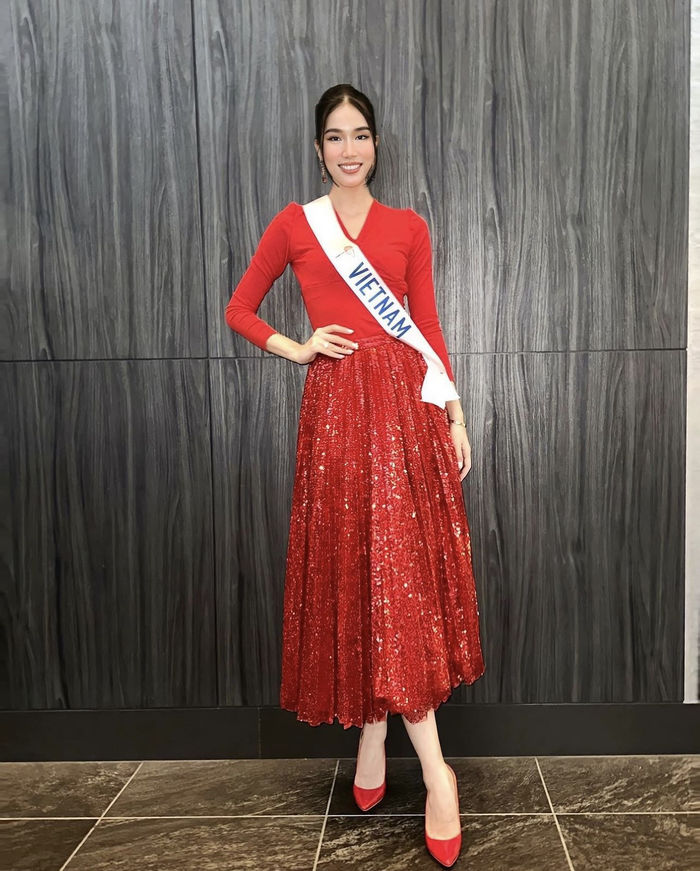 Phương Anh được bà trùm Hoa hậu sang Nhật ủng hộ trước thềm MI 2022, còn hứa đem vương miện về - Hình 12