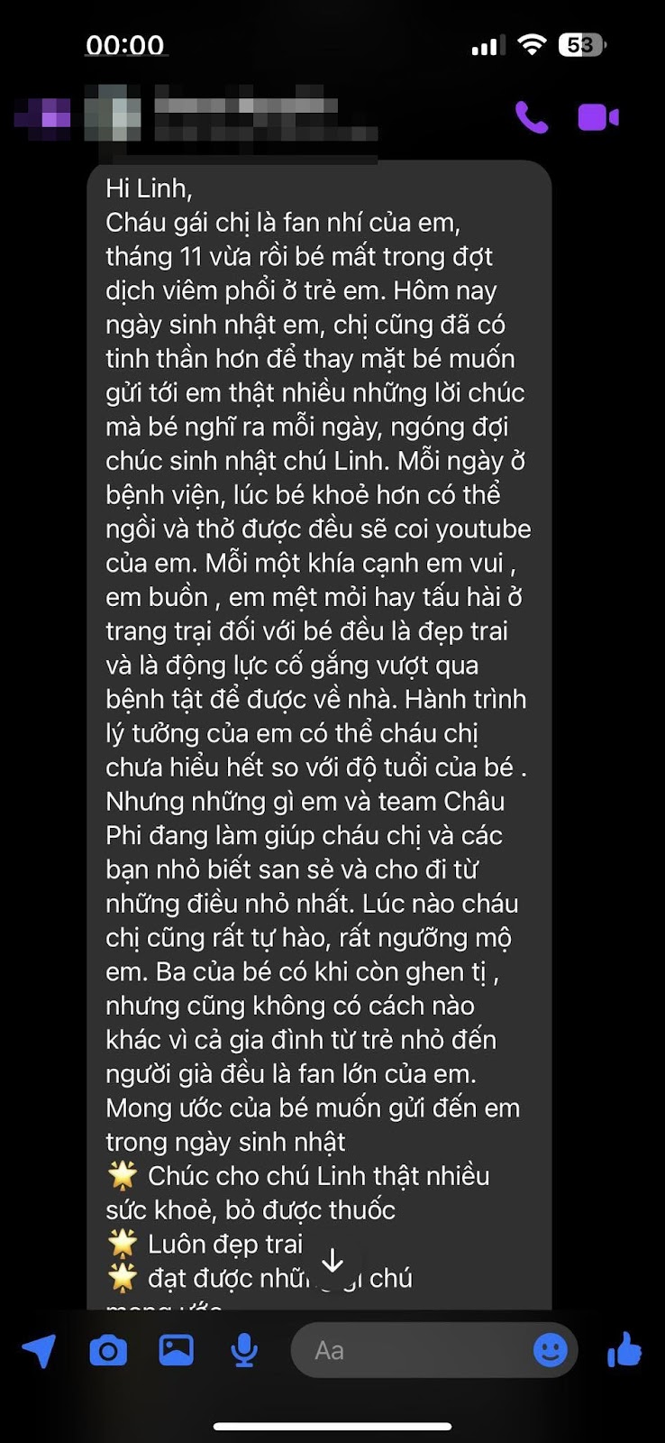 Quang Linh công khai nghẹn ngào trước tình cảm của một người, Thùy Tiên nhắn nhủ cực ấm áp - Hình 1