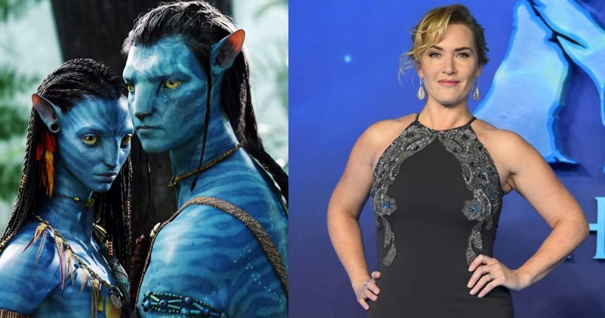Avatar 2 First look photos of Kate Winslet as a Navi warrior