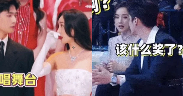 Dương Mịch lập tổ buôn dưa lê với Nhiệt Ba và Dương Dương trên sân khấu, xứng danh bà tám showbiz? - Hình 1