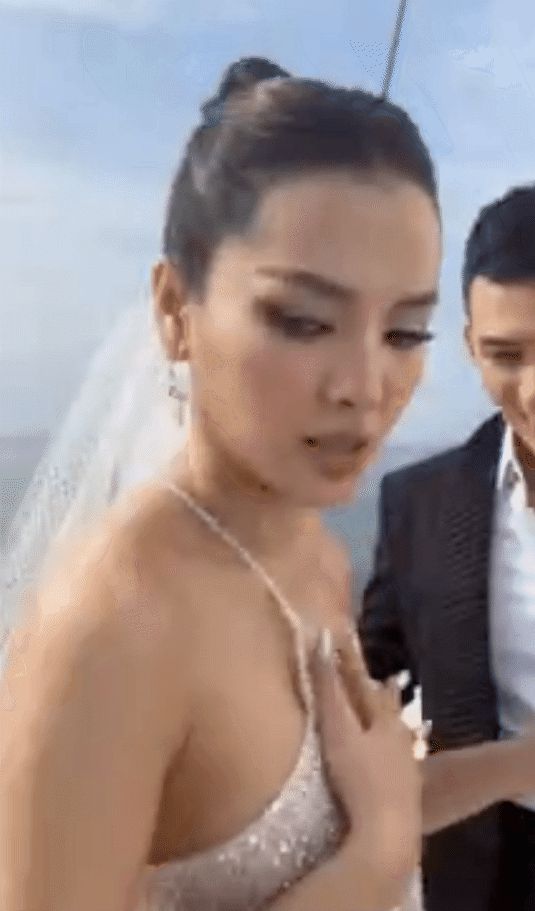 Phương Trinh Jolie vướng ồn ào hậu hôn lễ: Váy cưới nhìn như đồ tắm - Hình 5