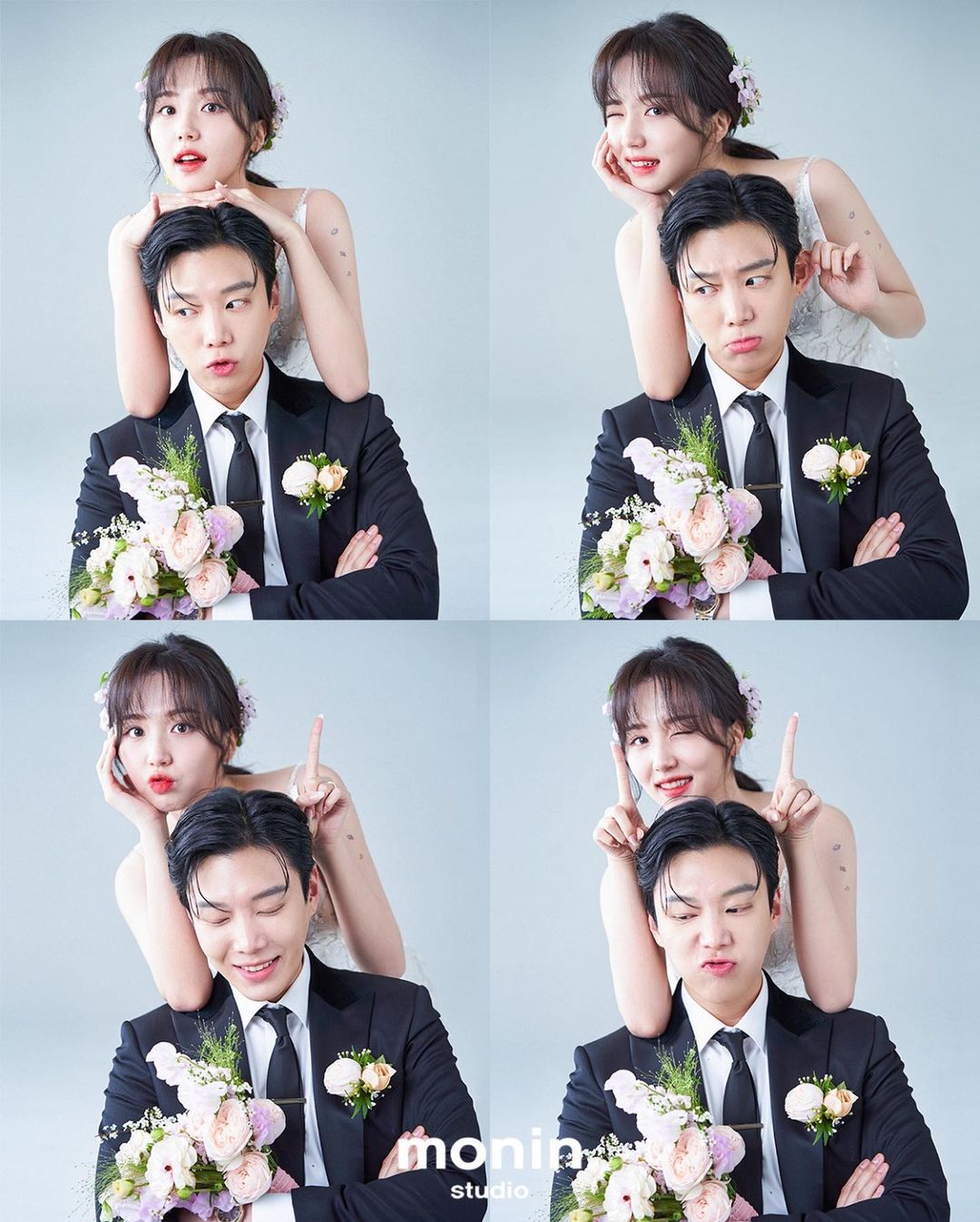 Yejun and T-ae get married, Korean entertainment industry "explodes" with good news - Photo 2