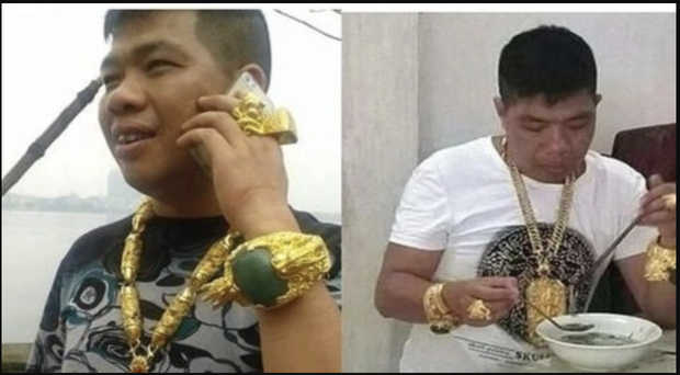Tùng vâu - đại gia có thú vui đeo hàng kg trang sức vàng trên người vừa bị khởi tố là ai? - Hình 3