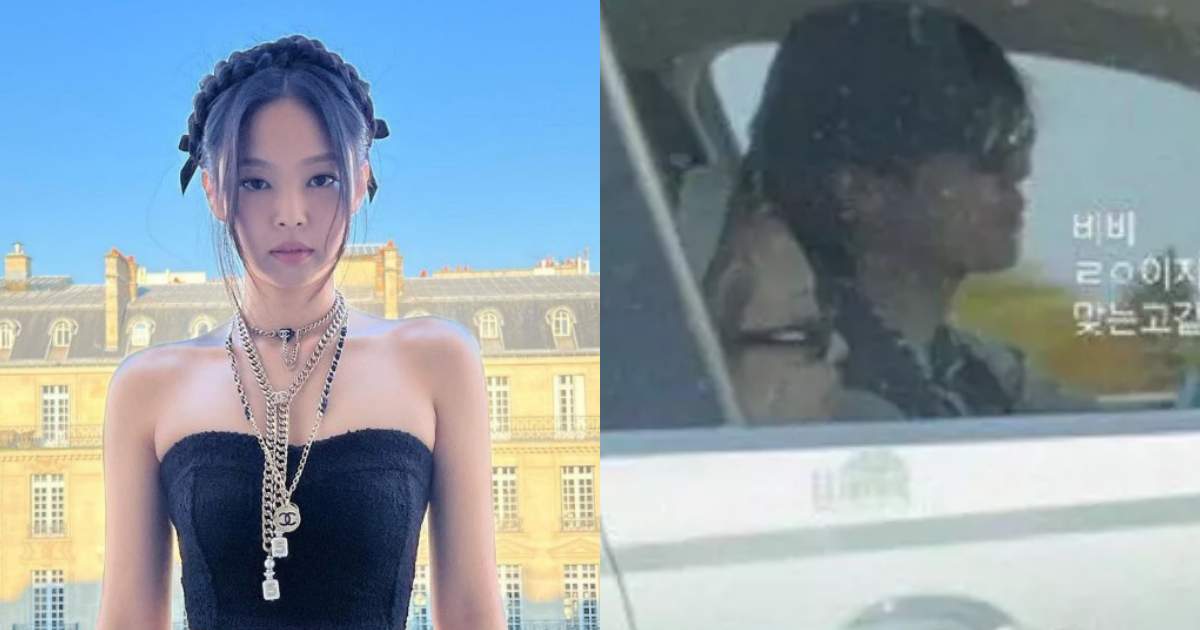 BTS's V spotted wearing BLACKPINK Jennie's Chanel earrings