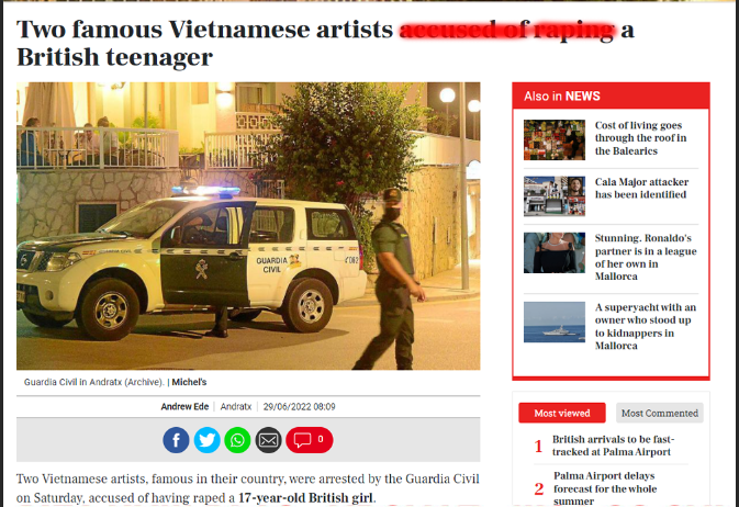 Hồng Đăng và Hồ Hoài Anh bị nghi là 2 nghệ sĩ nổi tiếng c.ưỡng ếp cô gái  17 tuổi người Anh | Showbiz Việt | Sao Việt - VGT TV