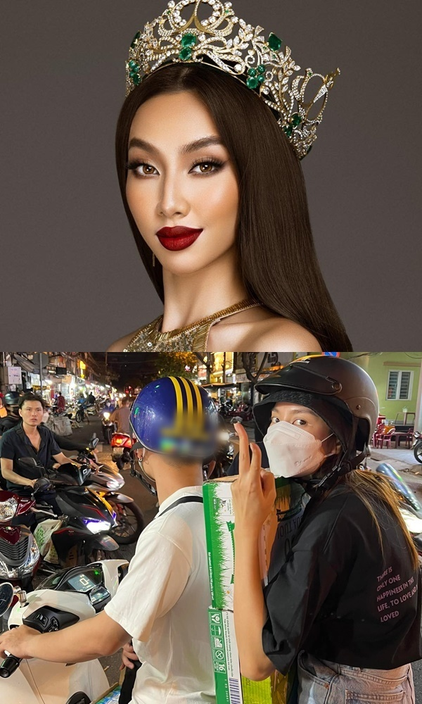 Thùy Tiên đi xe máy làm từ thiện, Quang Linh Vlog lộ ảnh thân thiết gái xinh, còn đòi lưu số anh đi? - Hình 1