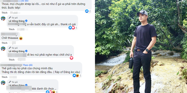Hồng Đăng đi nghỉ dưỡng bình thản, trích dẫn đạo lý việc bị ghì xuống, bạn bè ùa vào an ủi - Hình 2