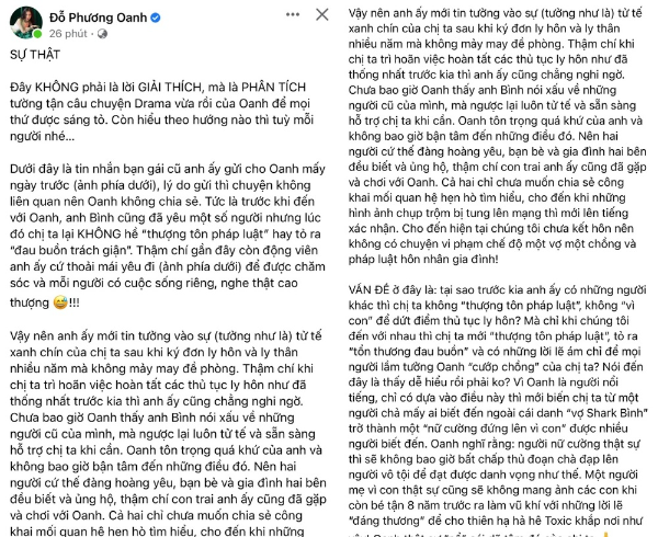 Phương Oanh khoe được gia đình Shark Bình ủng hộ, doanh nhân Đào Lan Hương 'quay xe' phút cuối - Hình 1