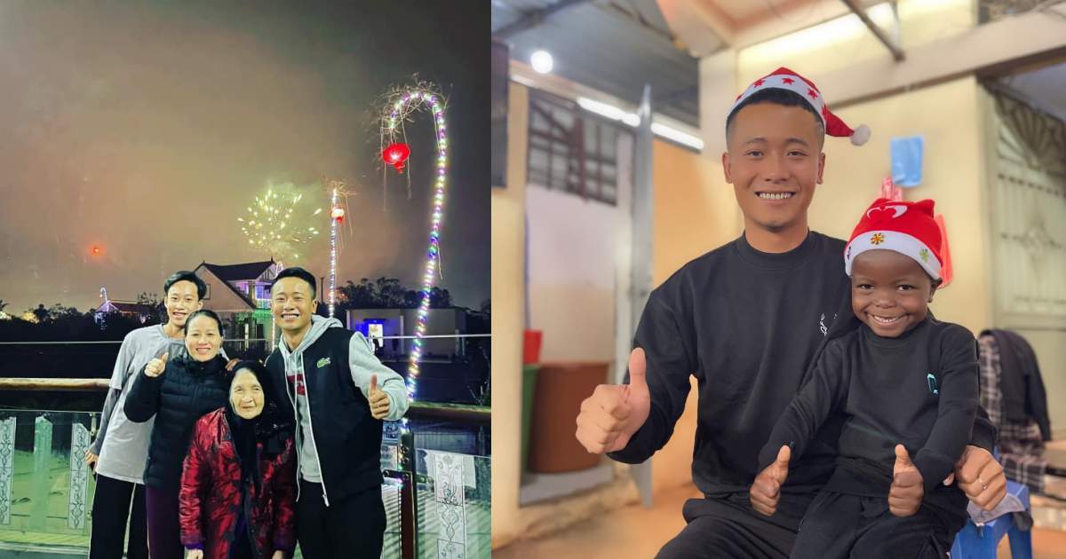 Quang Linh Vlog khoe khoảnh khắc đón năm mới cùng gia đình: Bí mật về Việt Nam, vắng mặt Lôi Con? - Hình 8