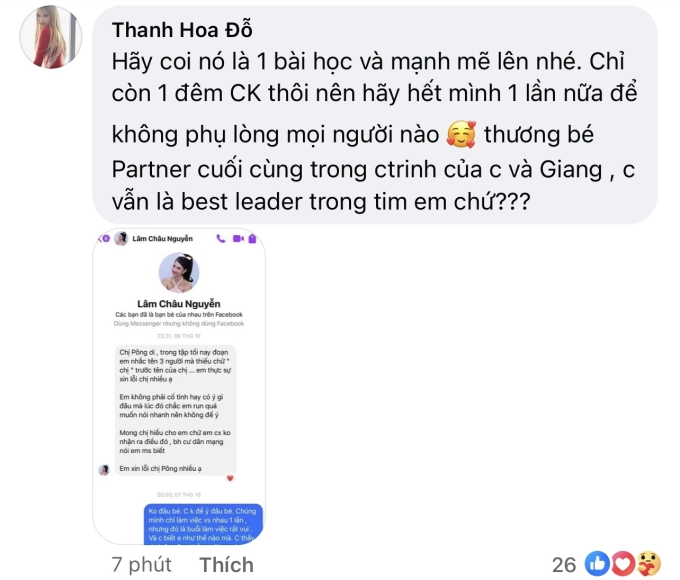 Gà cưng Hà Hồ - Lâm Châu đăng đàn xin lỗi, nói do cơ mặt em dễ gây hiểu lầm chứ không phải hỗn - Hình 3