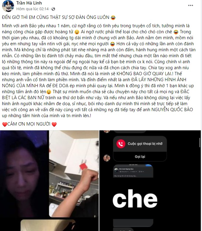 Hotgirl Hà Linh mỉa mai bạn trai cũ tính đàn bà, dọa sẽ khui hết bí mật sau ồn ào 6 clip nhạy cảm - Hình 2