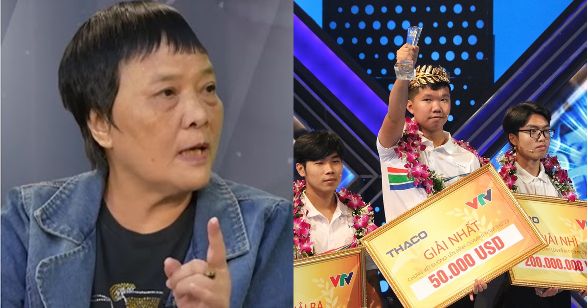 Le Xuan Manh caused controversy because he received a huge reward, Dr. Doan Huong did not recognize Olympia is talent - Photo 7