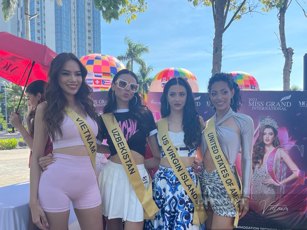 Miss Grand International 2023 náo loạn vì Thiên Ân quá HOT, Lê Hoàng Phương có thái độ lạ - Hình 5
