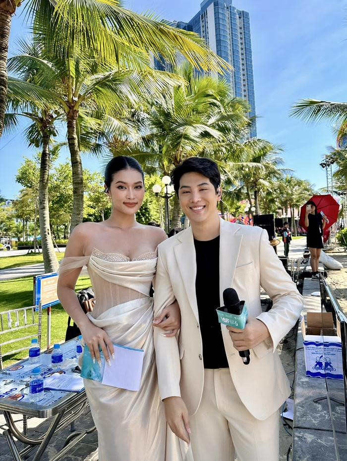 Miss Grand International 2023 náo loạn vì Thiên Ân quá HOT, Lê Hoàng Phương có thái độ lạ - Hình 1