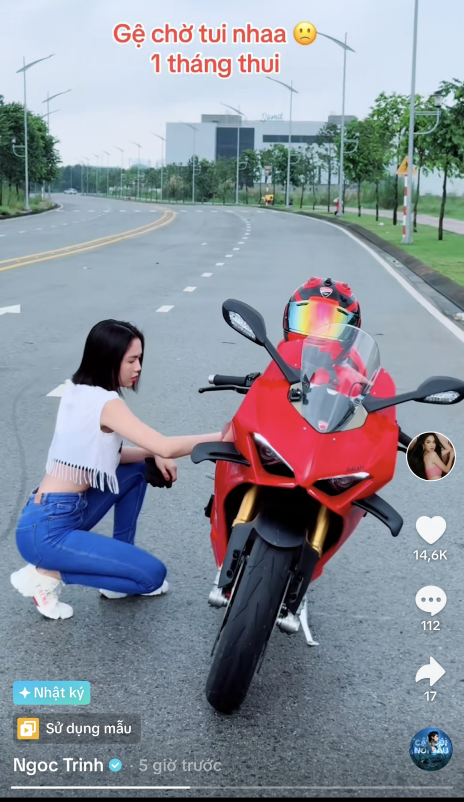 Ngọc Trinh bị giam xe mô tô, xử phạt 2 lỗi vi phạm sau loạt clip làm xiếc trên đường gây nguy hiểm - Hình 3