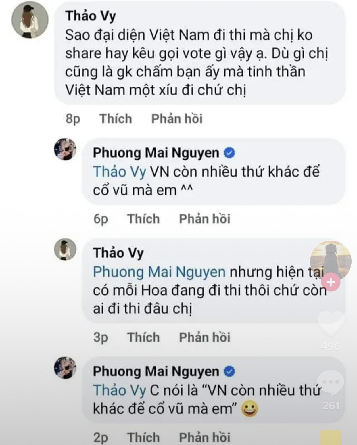 Bùi Quỳnh Hoa bị người nhà phũ tại Miss Universe, tuyên bố không cổ vũ, không ủng hộ - Hình 6
