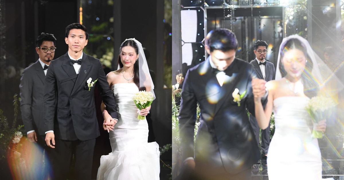 Đoàn Văn Hậu tung ảnh cưới đẹp như phim ngôn tình, netizen chỉ để ý biểu cảm buồn hiu của bố vợ - Hình 8