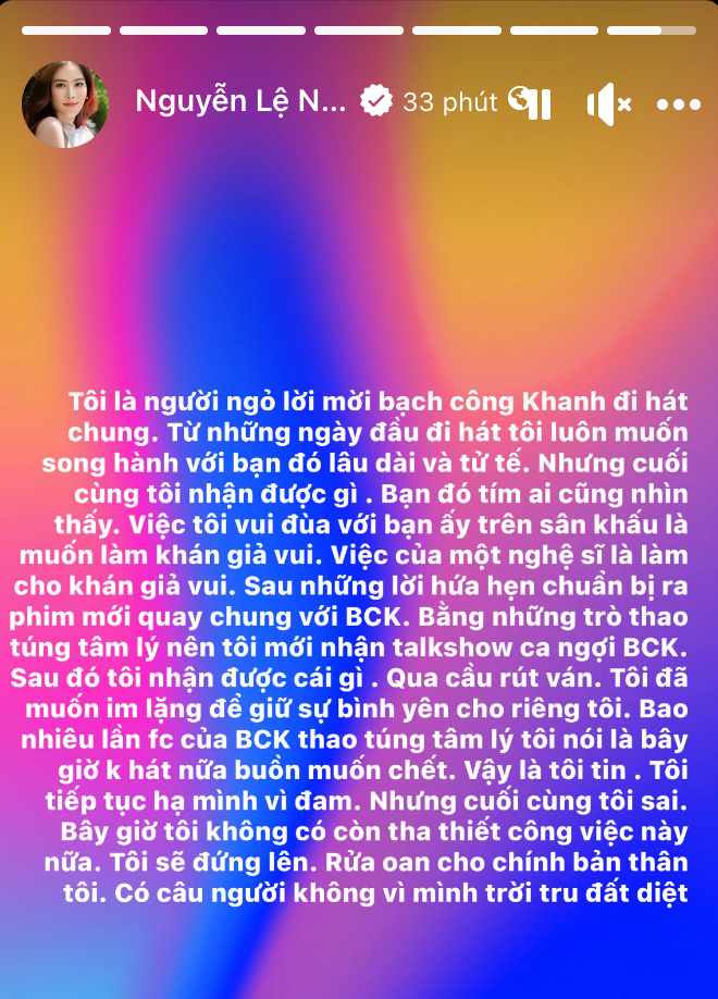 Bach Cong Khanh strongly accused Nam Em, speaking out about being slandered and taking down the FC page - Photo 4