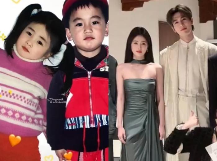 Bạch Lộc hóa ra đã có nét phu thê với người tình tin đồn ngay từ tấm bé - Hình 3