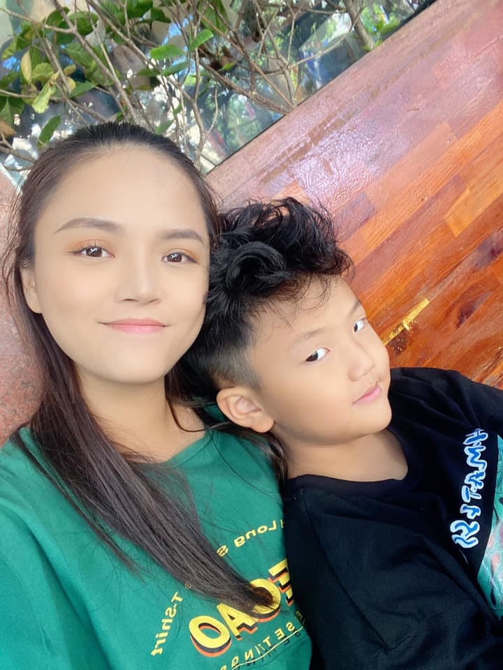 My Wolf Thu Quynh announces the gender of her second child, revealing a coincidence with her first son - Photo 6
