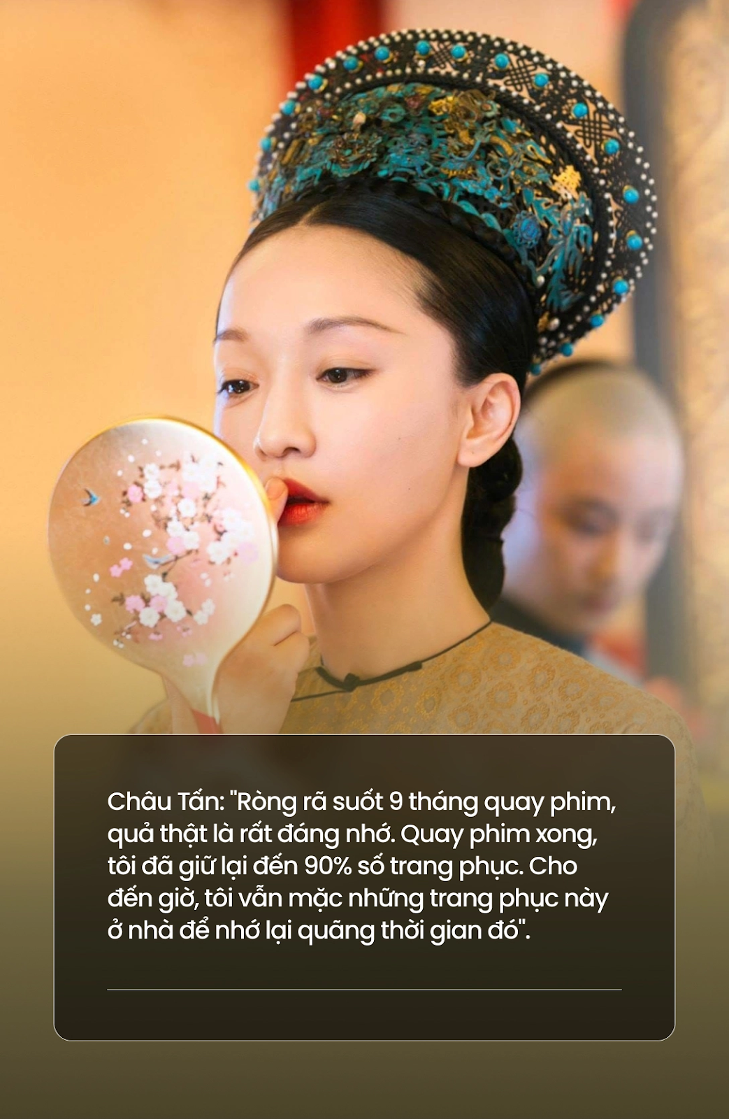 The story of Nhu Y elevates Chau Tan, helps Dong Khiet whiten his hair, but causes Huo Kien Hoa and his wife to have trouble - Photo 2