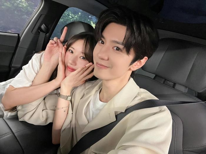 Trieu Lo Tu resumed their old love with Tran Triet Vien, suddenly reunited after breaking up, making fans very happy - Photo 5