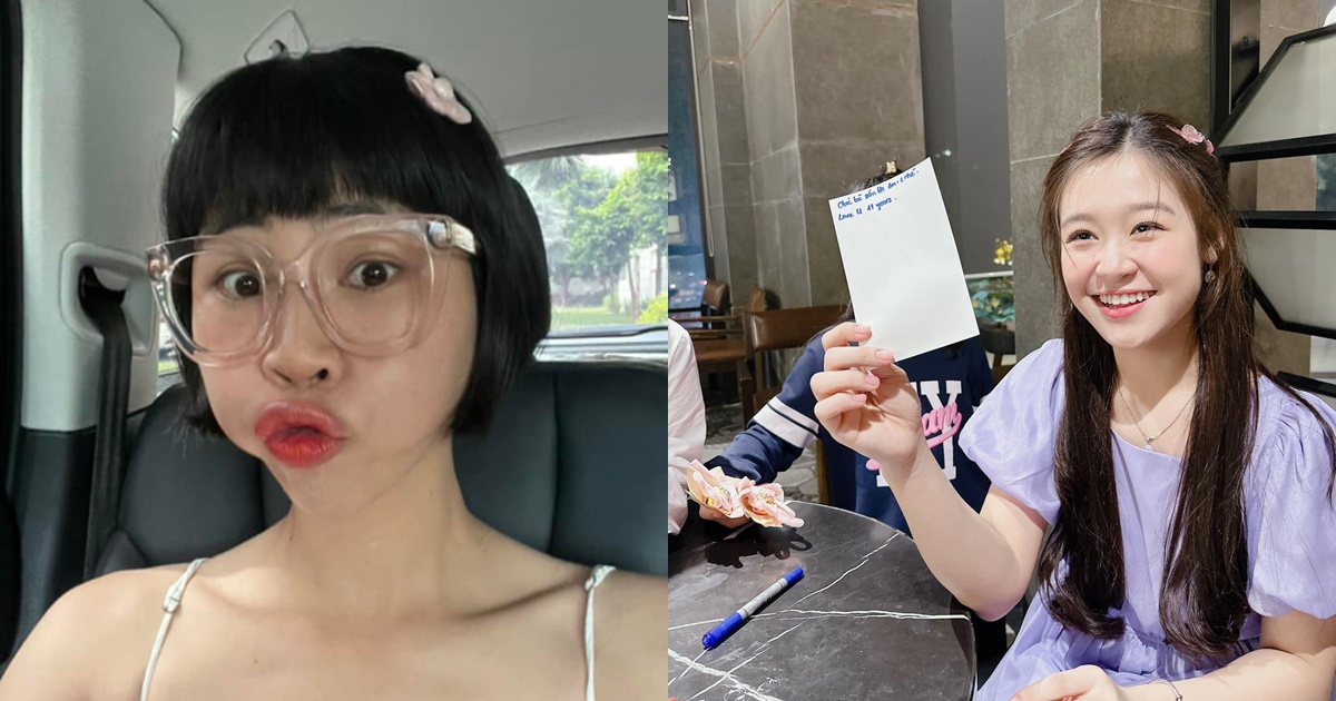 Youtuber Tho Nguyen acted strangely in front of the noise, child beauty queen Bao Ngoc happily met with fans to heal herself - Photo 9