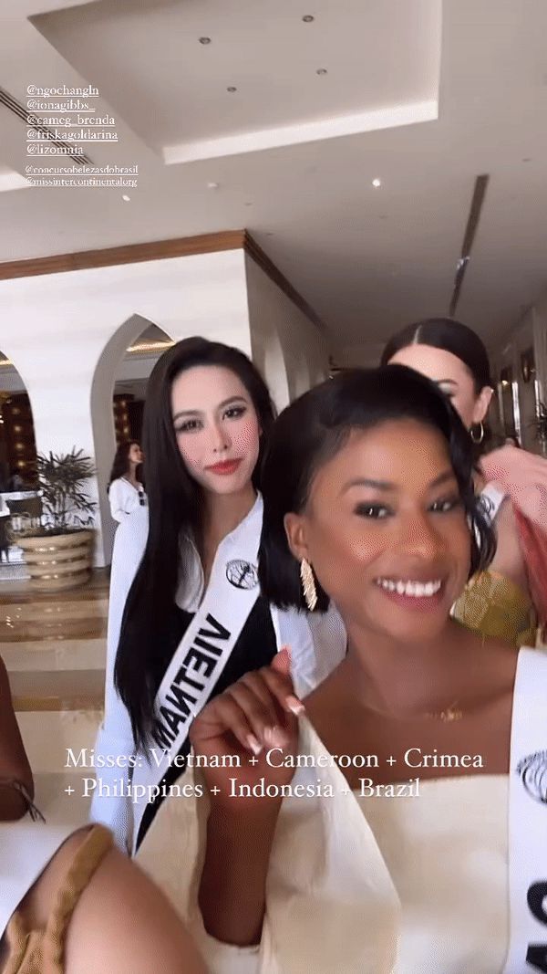 Miss Intercontinental 2023 chấm Á hậu Ngọc Hằng, được khen visual đỉnh nhất, chuẩn tắc kè hoa - Hình 2