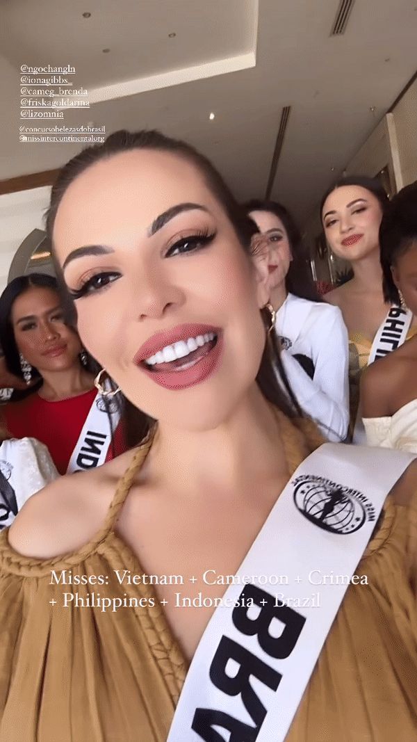 Miss Intercontinental 2023 chấm Á hậu Ngọc Hằng, được khen visual đỉnh nhất, chuẩn tắc kè hoa - Hình 1