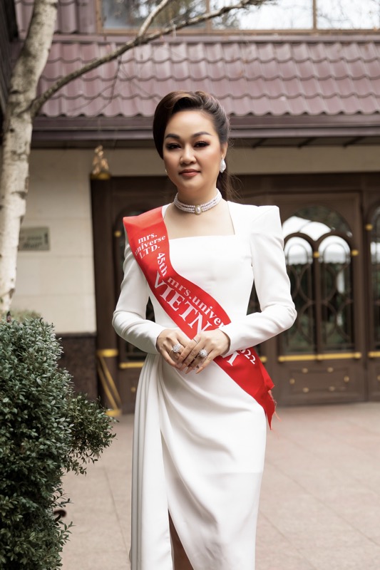 Miss Thanh Nga shines with the contestants of Mrs Universe 2023 - Photo 6