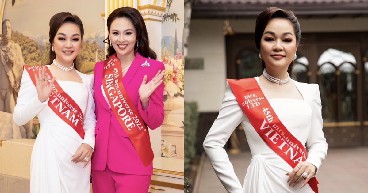 Miss Thanh Nga shines with the contestants of Mrs Universe 2023 - Photo 7
