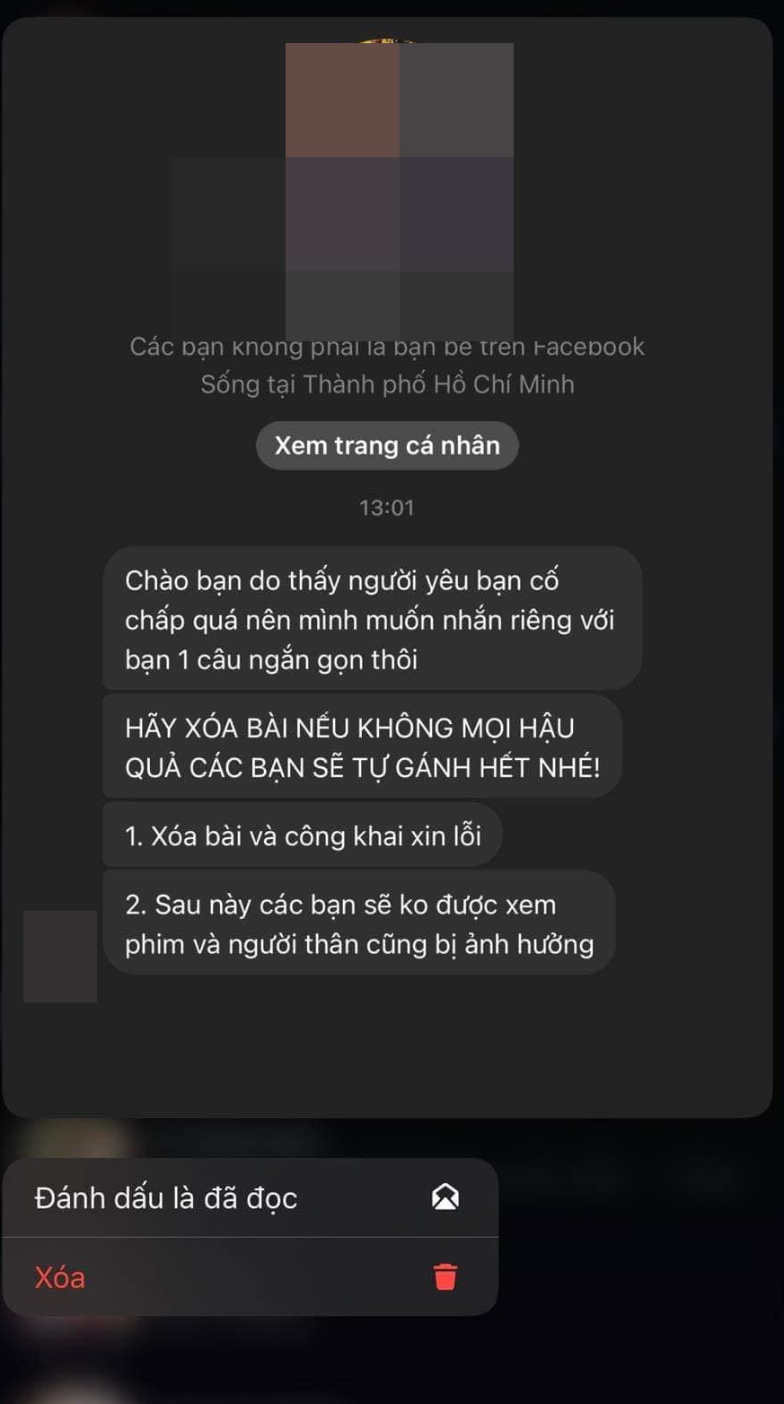 Nam khán giả tố Trấn Thành bao rạp tung tin nhắn bị đe dọa, quản lý lên tiếng nhưng để lộ sơ hở - Hình 7