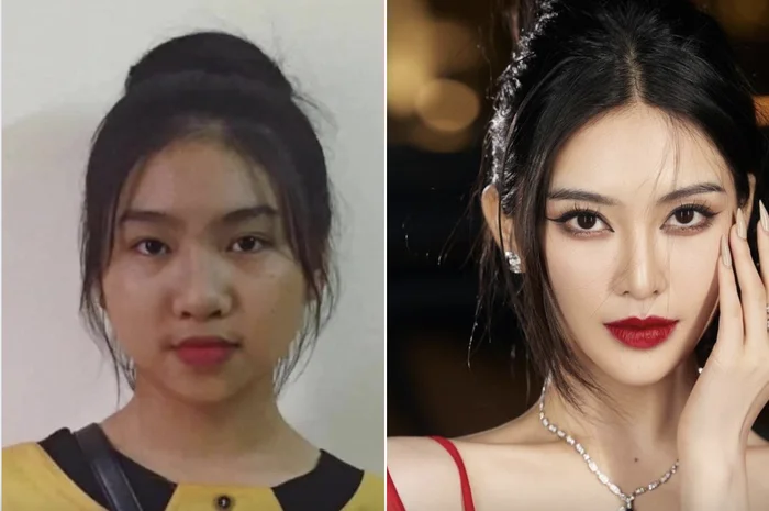 Linh Truong revealed an unsuccessful photo of puberty, the question of fixing her face made many people not recognize - Photo 2