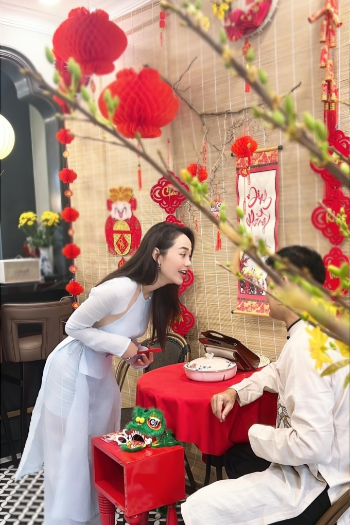 Minh Hằng hiếm hoi tung hình cận mặt chồng, tiết lộ thay đổi khó ngờ khi hay tin vợ mang thai - Hình 8