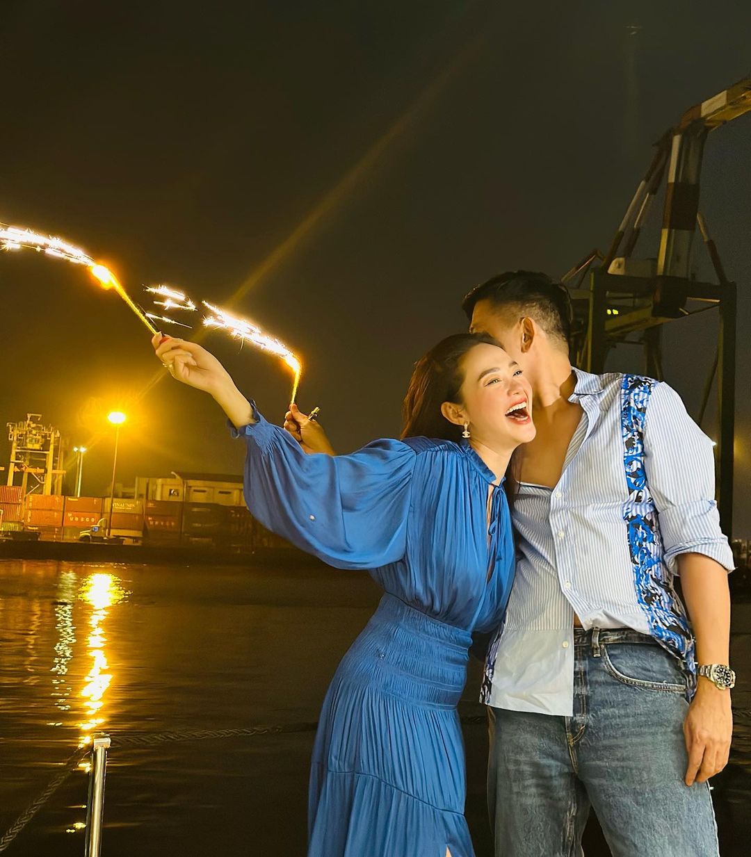 Minh Hằng hiếm hoi tung hình cận mặt chồng, tiết lộ thay đổi khó ngờ khi hay tin vợ mang thai - Hình 3