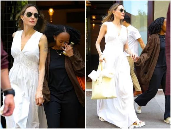 Angelina Jolie's adopted daughter accompanied her mother down the street, revealing scary details that caused a stir? - Figure 2