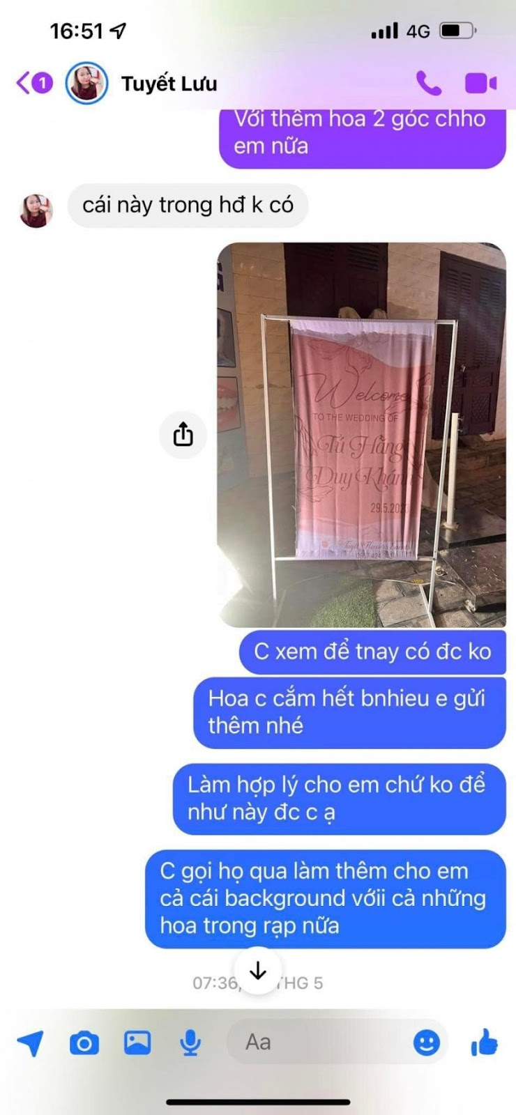 Cô dâu vừa lấy chồng xong đã đích thân bóc phốt đội dựng rạp đám cưới như chuồng gà - Hình 7