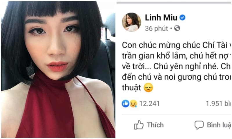 Linh Miu bị đào lại phát ngôn thô, chúc mừng cố NS Chí Tài về trời giữa bão drama clip nhạy cảm - Hình 4