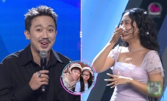 Phương Mỹ Chi bật khóc trên sân khấu, hiếm hoi nói chuyện tình yêu tại Người ấy là ai - Hình 1