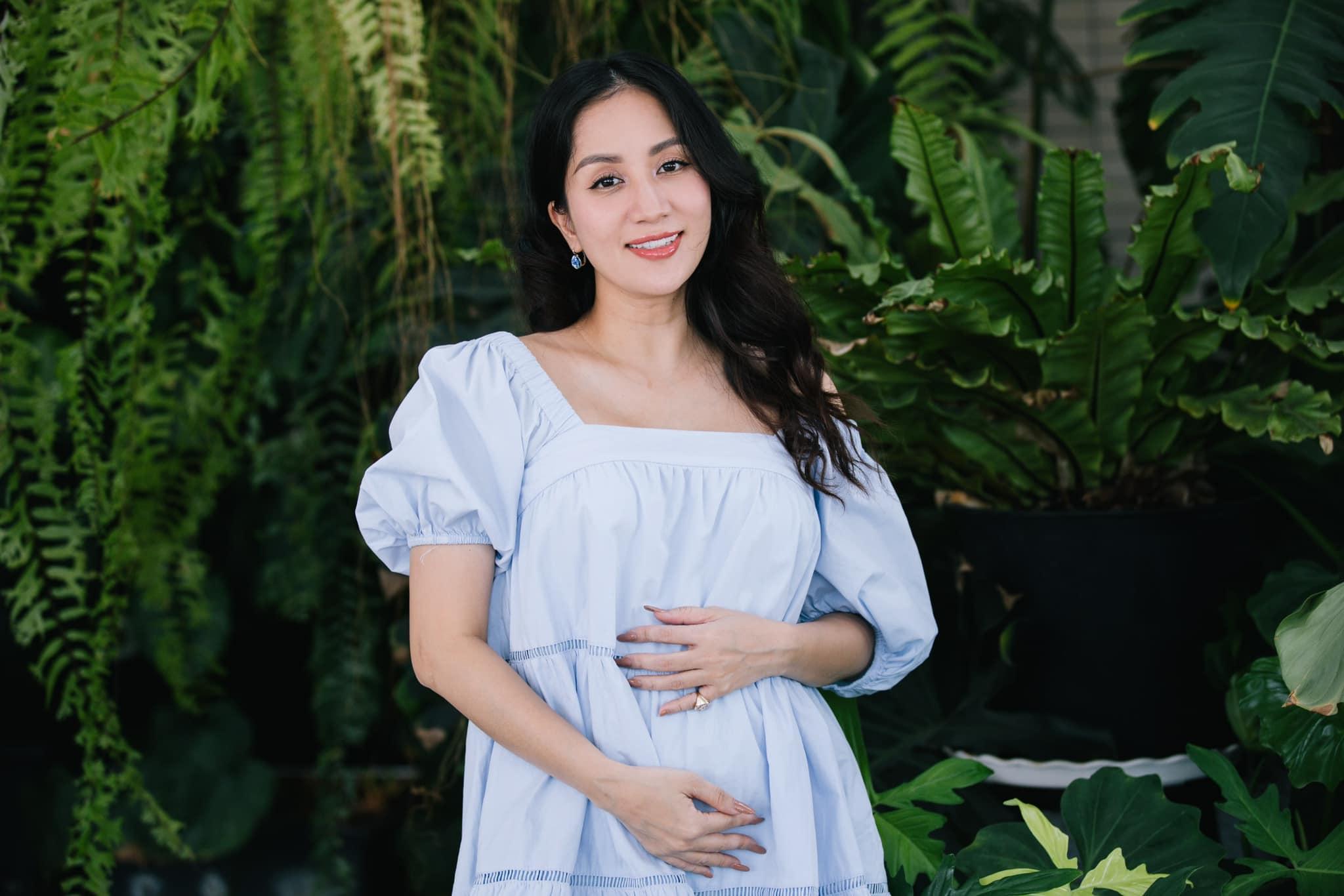 Khánh Thi mang thai tuổi 41, chưa sinh đã nghi bị trầm cảm, khóc xuyên ngày đêm, mất ngủ vì khó thở - Hình 8