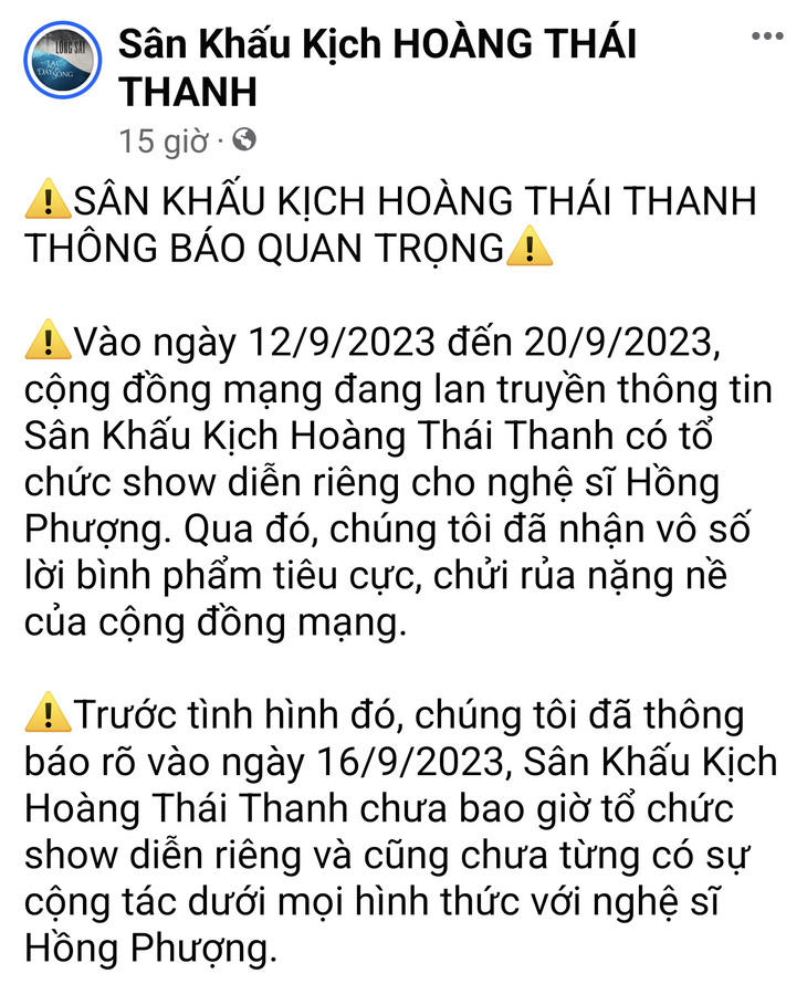 Cháu gái Vũ Linh khiến sk Hoàng Thái Thanh lao đao, vội lên tiếng cảnh cáo ai đó - Hình 1