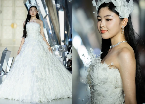 Nàng Mơ chơi trội, diện váy cưới gợi cảm để thắng Lọ Lem, Ông Bố Điên bày? - Hình 5